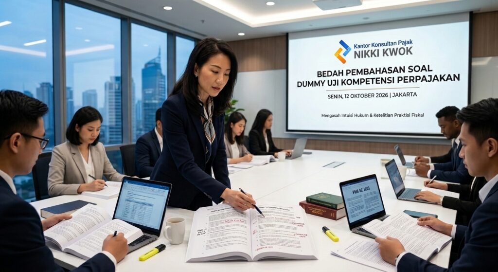 Pembahasan Soal Uji Kompetensi Perpajakan Kantor Pajak Nikki Kwok